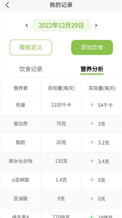 腾安健康食谱管理平台截图3 腾安健康食谱管理平台截图3