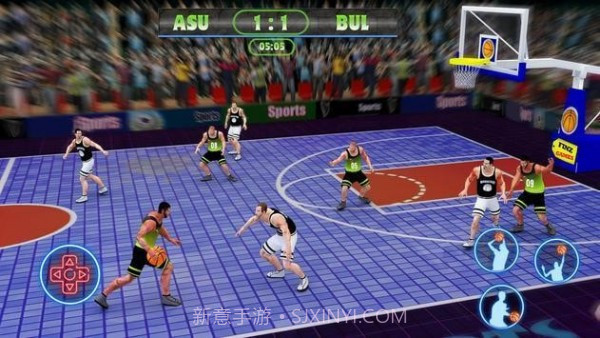 篮球3d模拟截图2