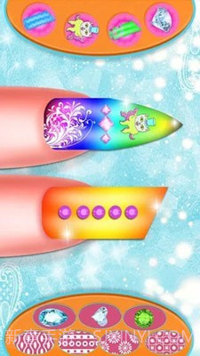 美人鱼公主美甲截图3