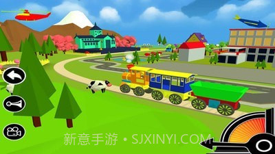 宝宝火车模拟驾驶截图1