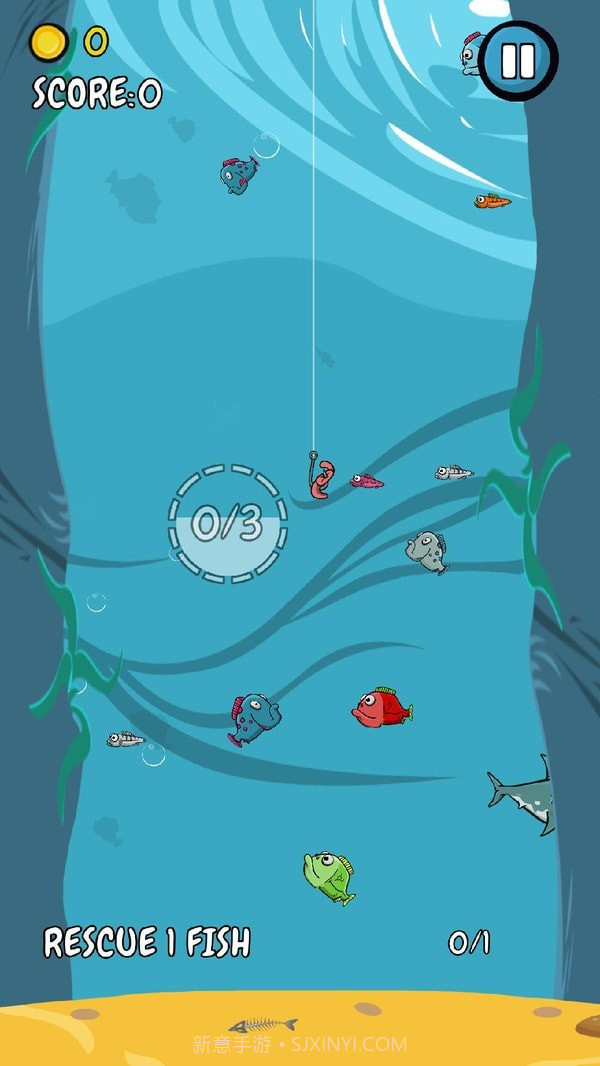 小鱼躲闪截图1 小鱼躲闪截图1