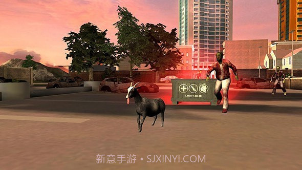 僵尸山羊模拟器截图2 僵尸山羊模拟器截图2