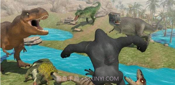 金刚大战恐龙截图1 金刚大战恐龙截图1