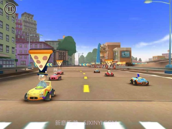 加菲猫卡丁车截图1 加菲猫卡丁车截图1