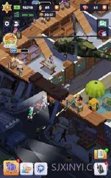 空闲幸存者堡垒大亨截图1