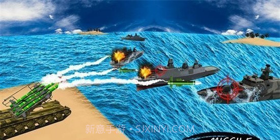 导弹发射战舰岛屿战争截图1 导弹发射战舰岛屿战争截图1