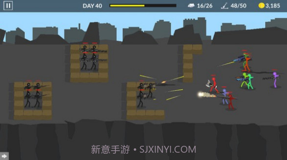 生存战争火柴人射击截图1 生存战争火柴人射击截图1