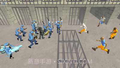 战斗模拟器:监狱和警察截图1 战斗模拟器:监狱和警察截图1