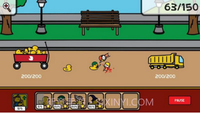 疯狂小鸭战争截图1