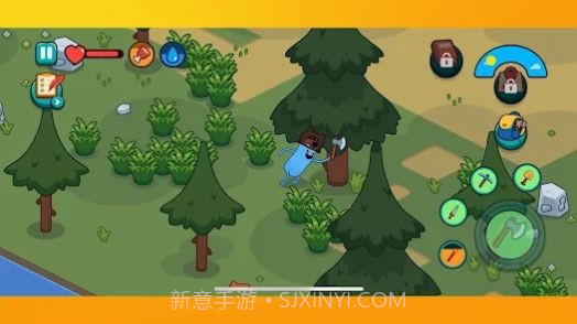 蠢蠢的生存截图1