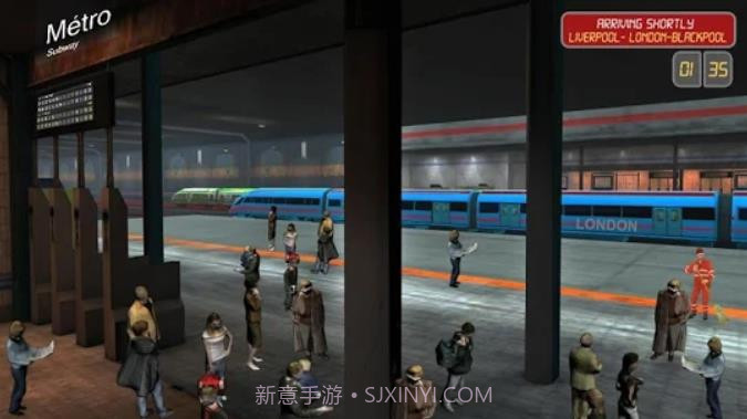 伦敦地铁列车模拟器3D截图2
