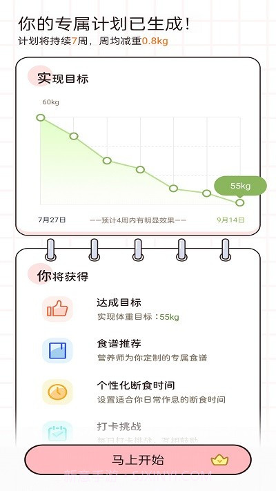 蜜桃轻断食截图3 蜜桃轻断食截图3