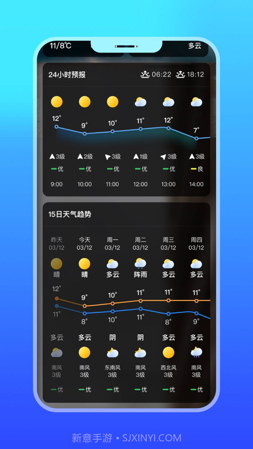微鲤天气截图3