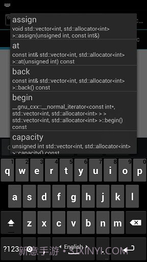 C++编译器 C4droid (C/C++ compiler)截图5 C++编译器 C4droid (C/C++ compiler)截图5