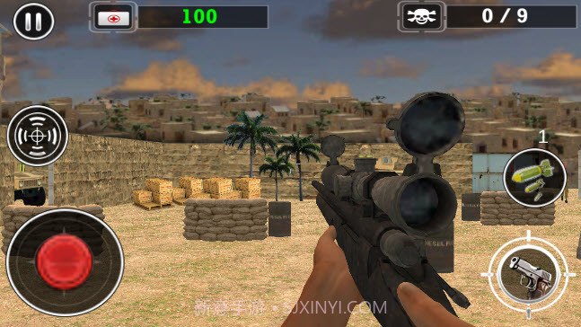狙击反击(简单好玩的狙击战)截图4