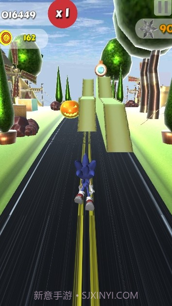 蓝刺猬跑得快截图1 蓝刺猬跑得快截图1