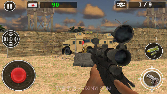 狙击反击(简单好玩的狙击战)截图3