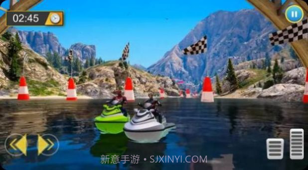 超级英雄摩托艇比赛截图4 超级英雄摩托艇比赛截图4