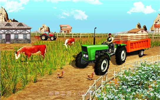 模拟农场拖拉机驾驶截图4 模拟农场拖拉机驾驶截图4