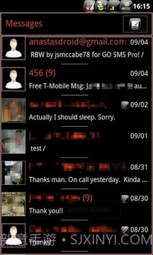 Anastasdroid GO SMS Pro (free)截图5