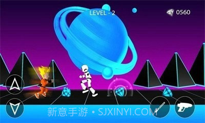 空间跳跃跑酷截图1