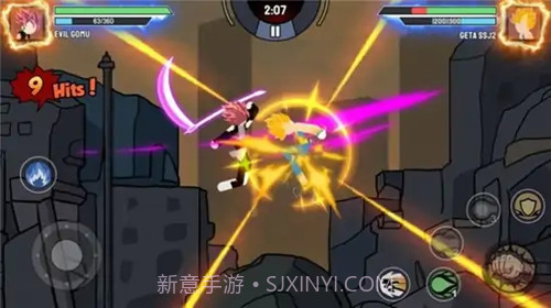 火柴人龙影战士截图1