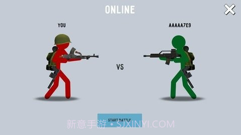 火柴人战争打击（Stickman Warfare Battle Strike）截图1