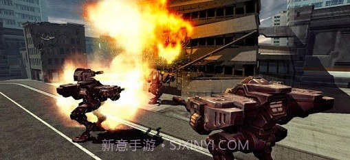 城市机器大战3D截图1 城市机器大战3D截图1