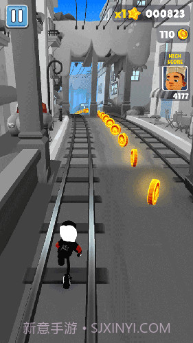 地铁跑酷黑白摩洛哥截图2 地铁跑酷黑白摩洛哥截图2