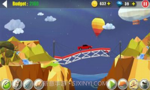 真实桥梁建设模拟截图1 真实桥梁建设模拟截图1