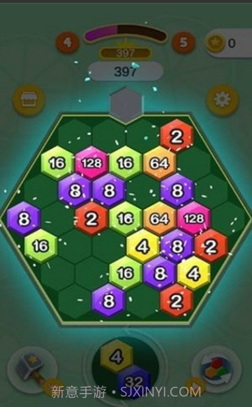 2048六角碰碰碰截图3 2048六角碰碰碰截图3