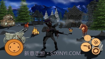 迷你牛仔狙击兵3D截图3 迷你牛仔狙击兵3D截图3