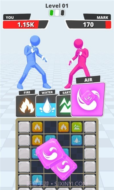 元素消消格斗截图4