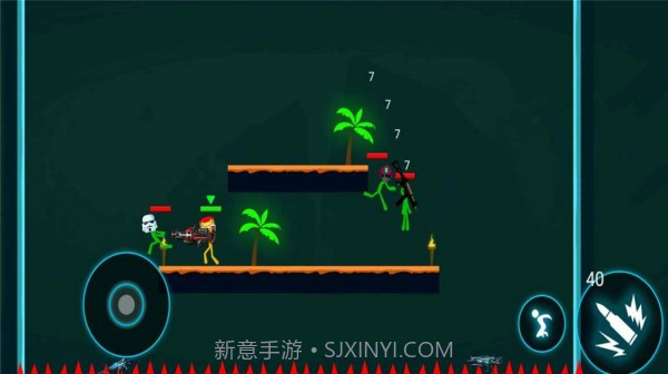 火柴人英雄枪手截图2