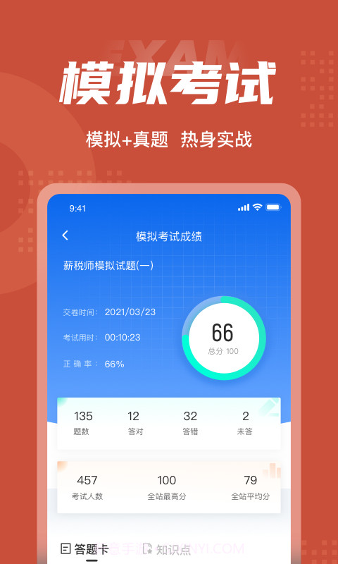薪税师考试聚题库截图4