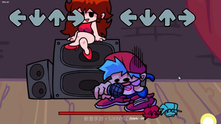 FNF火柴人小黑模组截图3 FNF火柴人小黑模组截图3