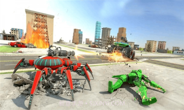 明日之变形机器人截图4 明日之变形机器人截图4