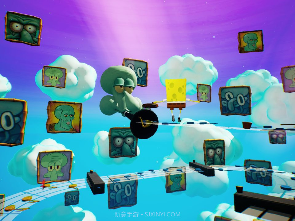 海绵宝宝比奇堡之战截图3 海绵宝宝比奇堡之战截图3