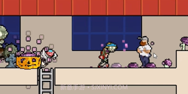 横版像素植物大战僵尸截图6