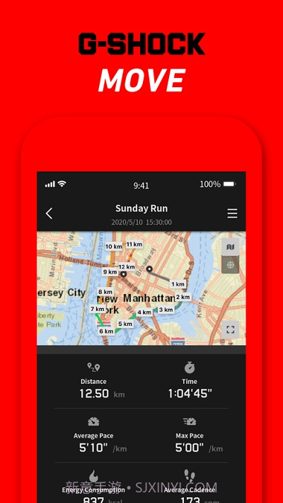 G-SHOCKMOVE软件截图1 G-SHOCKMOVE软件截图1