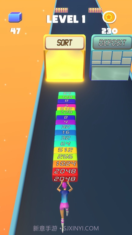 2048合并冲刺截图1 2048合并冲刺截图1