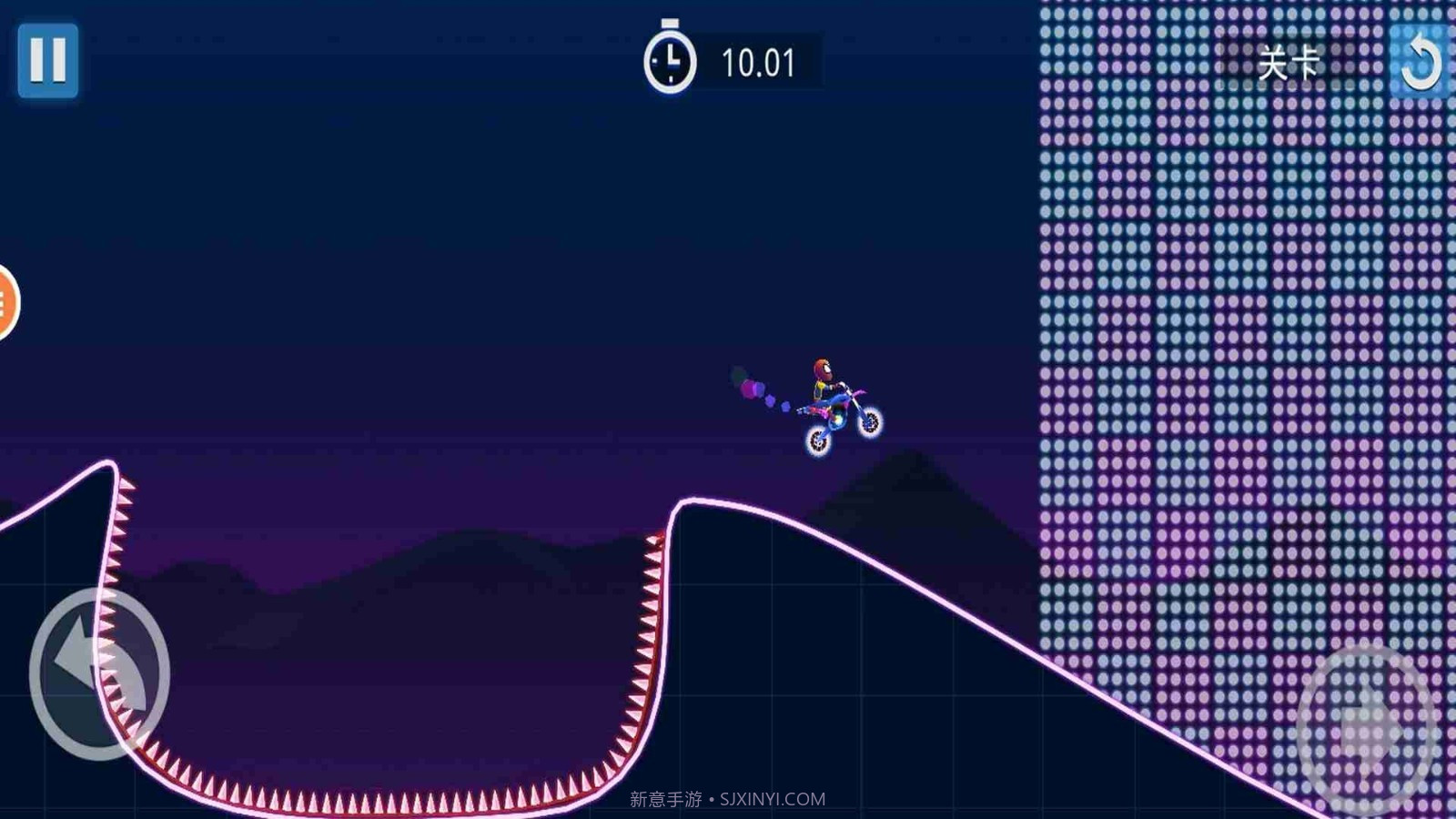 蜘蛛虾摩托特技驾驶截图1