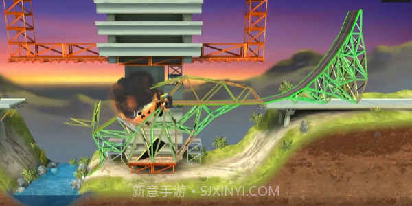 桥梁构造者特技截图5 桥梁构造者特技截图5