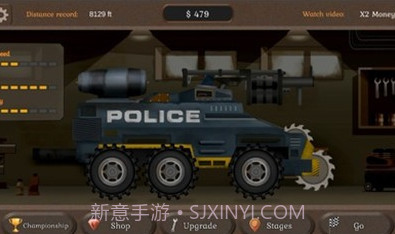 僵尸金属赛车v1.2截图2 僵尸金属赛车v1.2截图2