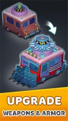 僵尸汽车塔防截图1