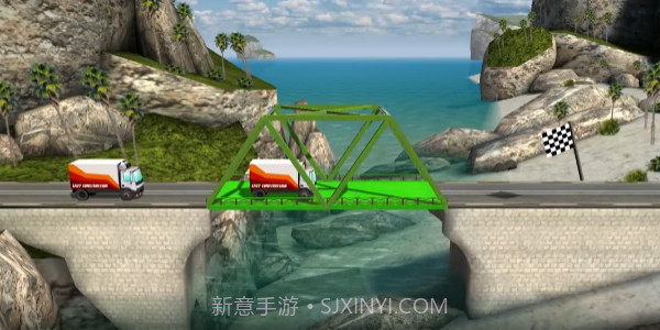 桥梁构造者特技截图1 桥梁构造者特技截图1
