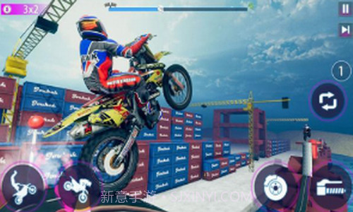 真正摩托车特技比赛截图3