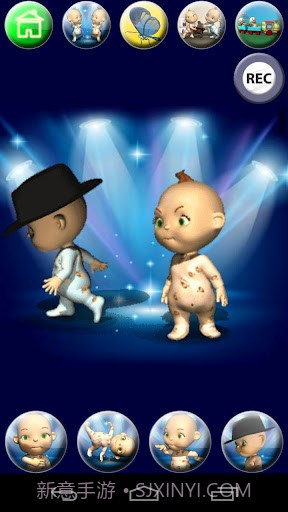 会说话的双胞胎 Talking Baby Twins截图3 会说话的双胞胎 Talking Baby Twins截图3