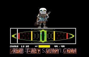 传说之下sans审判战截图3 传说之下sans审判战截图3