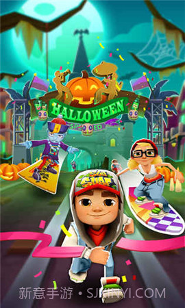 地铁跑酷2021万圣节截图5 地铁跑酷2021万圣节截图5